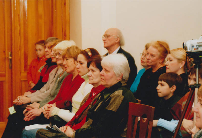 Андреевские вечера на Московском проспекте. 2 марта 2003. Ольга Ахунова