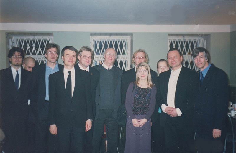Андреевские вечера на Московском проспекте. 6 декабря 2002. Хельсинки балалайка