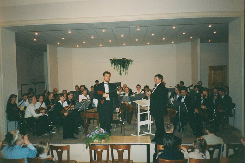 Андреевские вечера на Московском проспекте. 16 ноября 2001. Александр Шалов